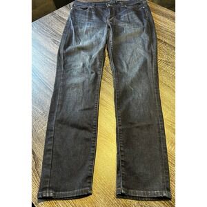 Lucky Brand Brooke Skinny Jeans Dark Wash Denim Women's Size 14/32